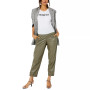 Faux-Leather Maternity Pants