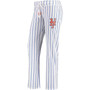 Women's White New York Mets Vigor Pinstripe Sleep Pant