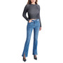 Women's Elia Split-Hem Flare-Leg Jeans