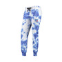 Women's White and Royal New York Rangers Melody Tie-Dye Jogger Pants