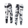 Women's White, Black Philadelphia Flyers Melody Tie-Dye Jogger Pants