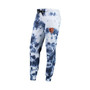 Women's White, Navy Chicago Bears Melody Tie-Dye Jogger Pants