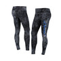Women's Black Buffalo Bills Burst Tie Dye Leggings