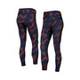Women's Navy Chicago Bears Breakthrough Allover Print Lounge Leggings