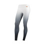 Women's White and Black Texas Longhorns Static Print Ombre Leggings