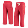 Women's Red Kansas City Chiefs Cropped Pants