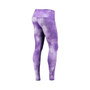 Women's Purple Clemson Tigers Cloud Dye Mist Leggings