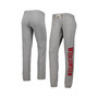 Women's Heather Gray Wisconsin Badgers Victory Springs Tri-Blend Jogger Pants
