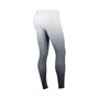 Women's White, Black Purdue Boilermakers Static Print Ombre Leggings