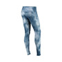 Women's Navy West Virginia Mountaineers Cloud Dye Mist Leggings