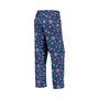 Women's Royal Chicago Cubs Retro Print Sleep Pants