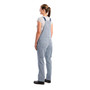 Women's Petite Vintage Washed Flex Hickory Stripe Bib Overall