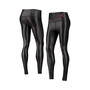 Women's Black Alabama Crimson Tide Shine Liquid Leggings