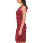 Women's Open-Back Lace Sheath Dress