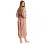 Juniors' Swept Away Printed Midi Dress