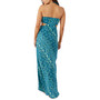 Juniors' Lila Printed Cutout Halter Maxi Dress
