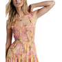 Juniors' Feelin Fine Printed Cotton Maxi Dress