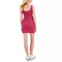 Juniors' Sleeveless Rib-Knit Tie-Waist Dress