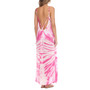Tie-Dye Sleeveless Maxi Swim Cover-Up
