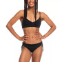 Juniors' Beach Classics Athletic Triangle Bikini Top & Tie Bikini Bottoms