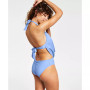 Solid Cowlneck One-Piece Swimsuit, Created for Macy's