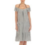 Women's Striped Dress Swim Cover-Up