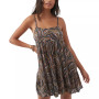 Juniors' Rilee Floral-Print Cover-Up Dress