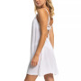 Juniors' Summer Adventures Solid Scoop-Neck Swim Dress Cover-Up