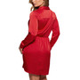 Women's Alya Wrap-Style Mini Dress