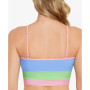 Juniors' Colorblocked Longline Bikini Top, Created for Macy's
