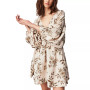 Women's Portia Printed V-Neck Mini Dress