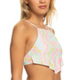 Juniors' Tropics Hype Cropped Tankini Top