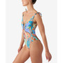 Juniors' Nina Abstract Rincon One-Piece Swimsuit