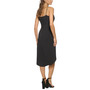 Women's Cowlneck Chain Strap Sheath Dress