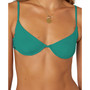 Juniors' Saltwater Solids Seville Bikini Top
