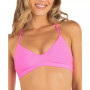 Juniors' Tie-Back Bralette Bikini Top