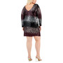Trendy Plus Size Sequin Long-Sleeve Dress