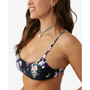 Juniors' Rosetta Surfside Tie-Back Bikini Top