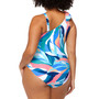 Trendy Plus Size Marita One-Shoulder One-Piece Swimsuit