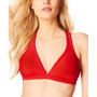 Pretty in Pique Halter Bikini Top