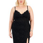Trendy Plus Size Lace Bodycon Gown