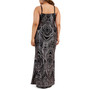 Trendy Plus Size Glitter-Knit Gown