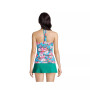 Women's Square Neck Halter Tankini Swimsuit Top