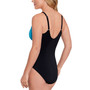 Women's Tummy Control Draped High Neck Swimsuit, Created For Macy's