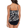 Women's Elsa Zimbabwe Printed Tiered Tankini Top