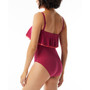 Contours Ruffled Strapless Tummy-Control One-Piece Swimsuit