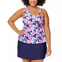 Trendy Plus Size Calabasas Marita Tankini & Matching Bottoms