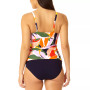 Women's Printed Tankini Top & Bikini Bottoms