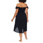 Plus Size Tropica Smocked Swim Dress Cover-Up