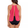 Aubrey Draped Halter One-Piece Swimsuit